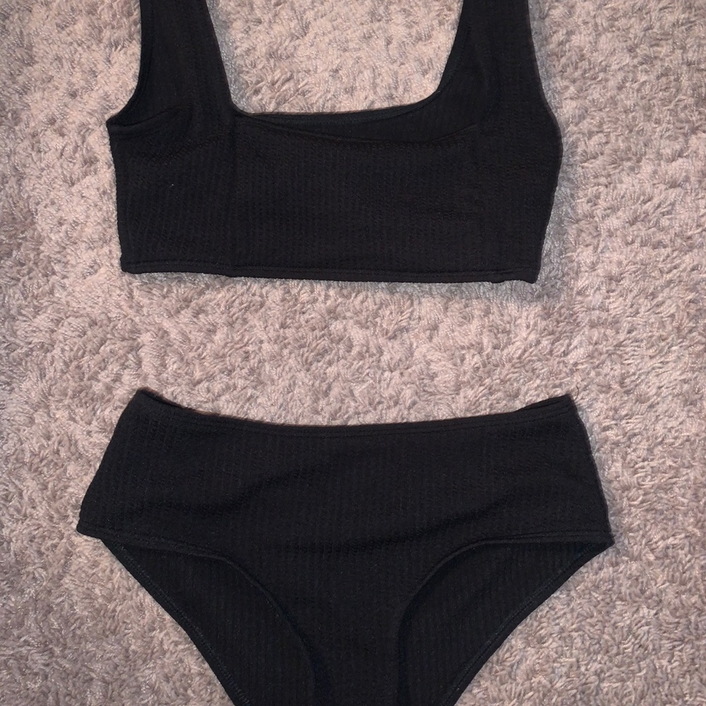 black bikini